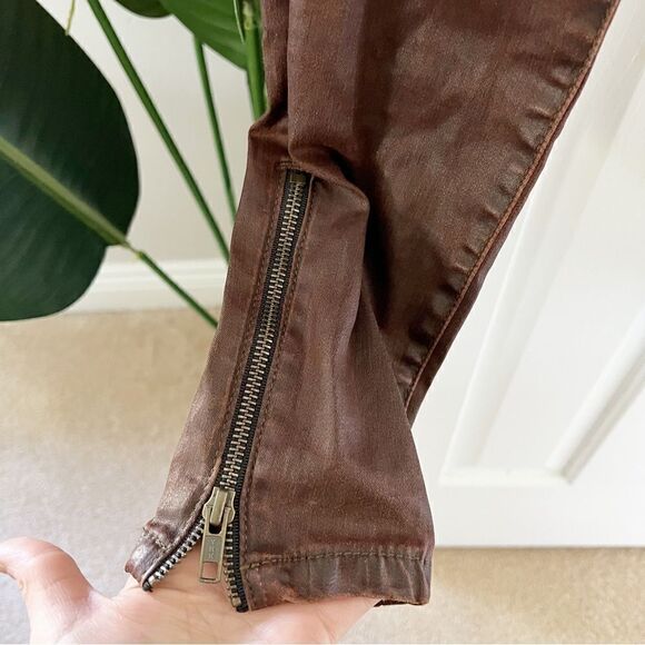 Current/Elliot Soho Zip Stiletto Skinny Ankle Pants - Picture 8 of 10